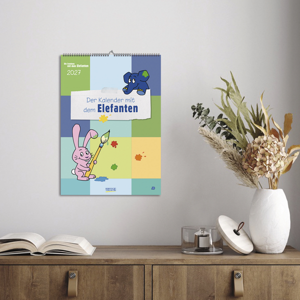 Weitere Ansicht: Der Kalender mit dem Elefanten 2027