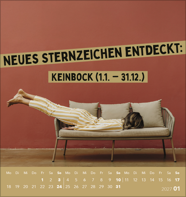 Weitere Ansicht: Lieber verrückt das Leben genießen 2027