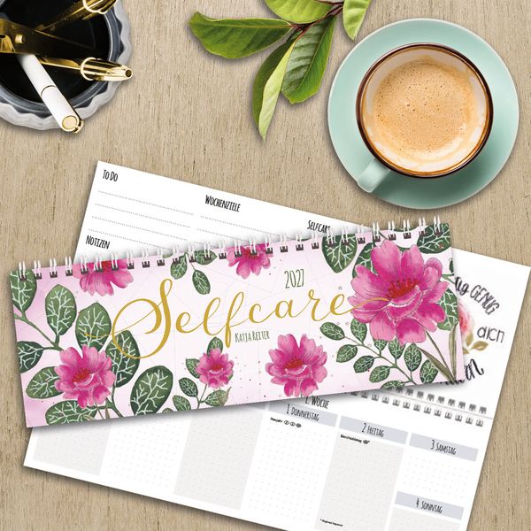 Weitere Ansicht: Tischquerkalender Selfcare 2027