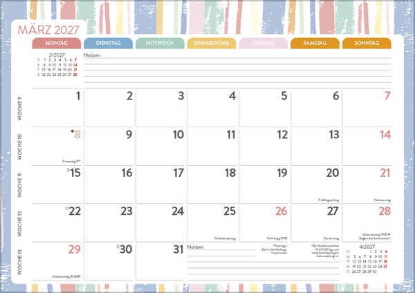Weitere Ansicht: Mein Monatsplaner 2027