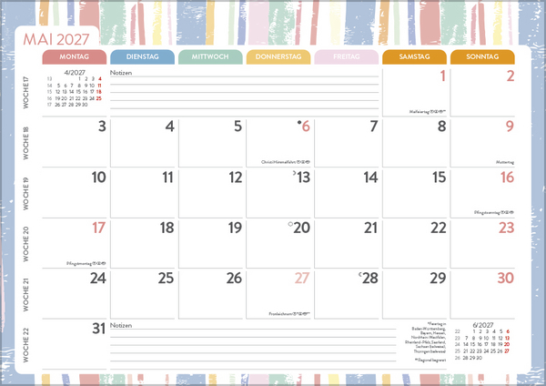 Weitere Ansicht: Mein Monatsplaner 2027