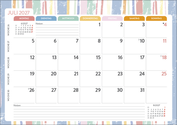 Weitere Ansicht: Mein Monatsplaner 2027