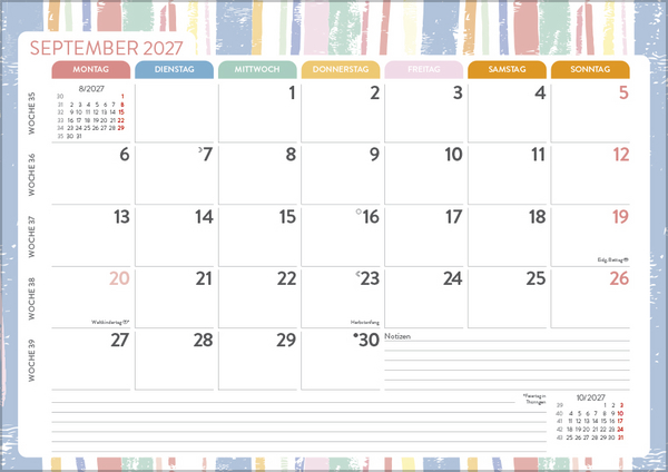 Weitere Ansicht: Mein Monatsplaner 2027