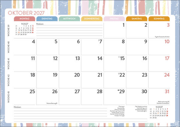 Weitere Ansicht: Mein Monatsplaner 2027