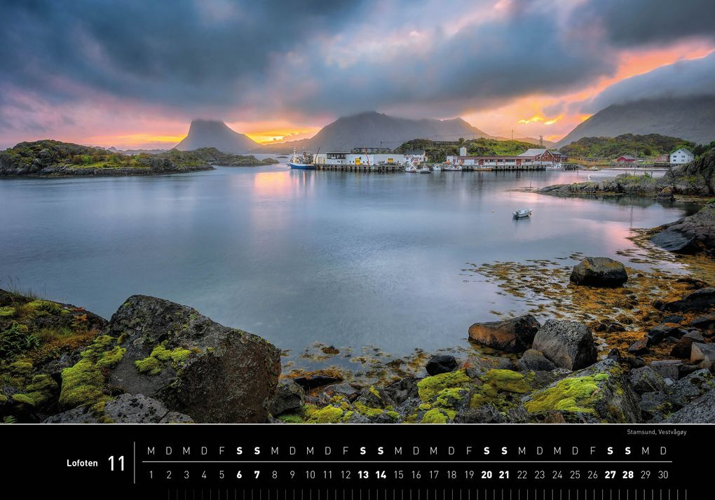 Weitere Ansicht: Lofoten Premiumkalender 2027