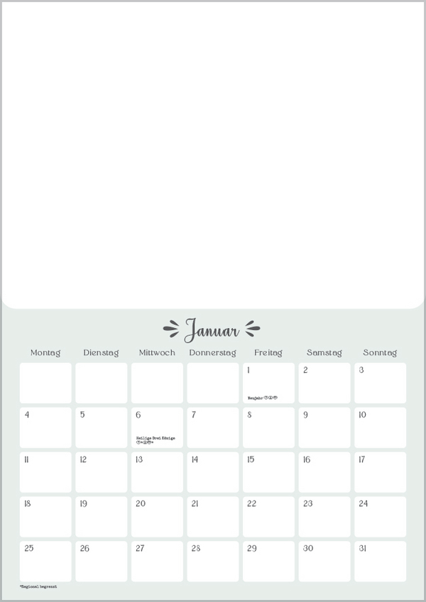 Weitere Ansicht: Foto-Malen-Basteln A4 Mint 2027