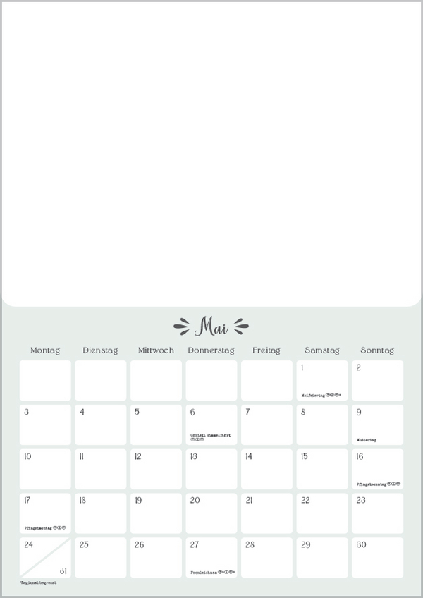 Weitere Ansicht: Foto-Malen-Basteln A4 Mint 2027