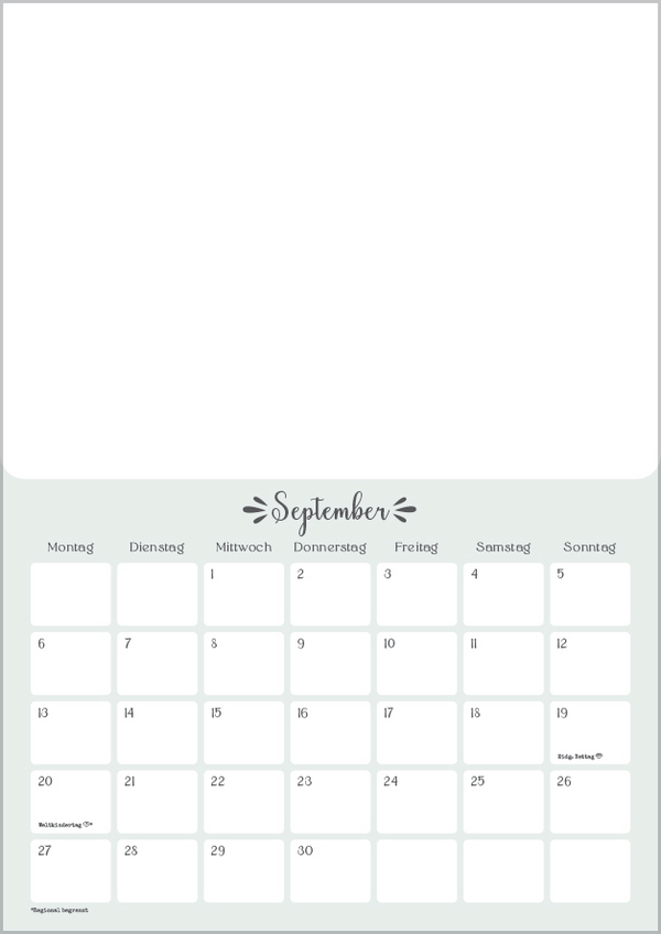 Weitere Ansicht: Foto-Malen-Basteln A4 Mint 2027