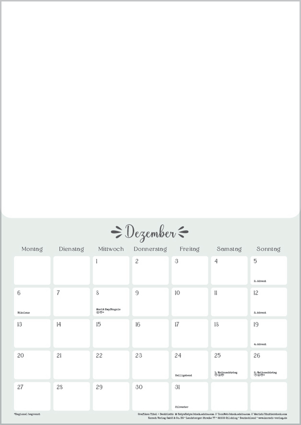 Weitere Ansicht: Foto-Malen-Basteln A4 Mint 2027