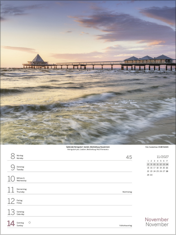 Weitere Ansicht: Nord- und Ostsee Wochenkalender 2027