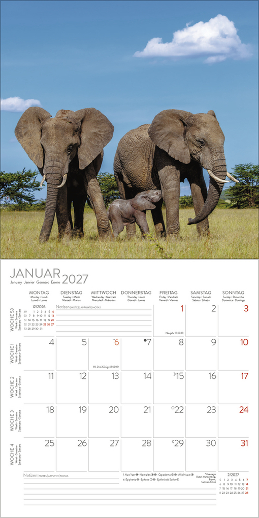Weitere Ansicht: Elefanten 2027