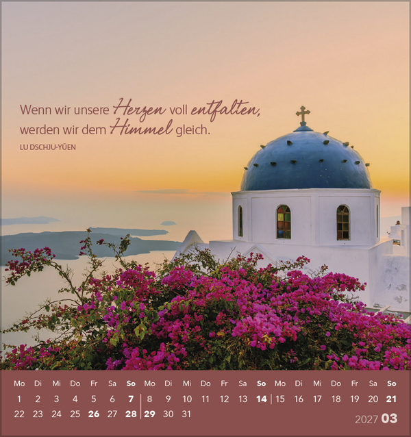 Weitere Ansicht: Genieße jeden Augenblick 2027