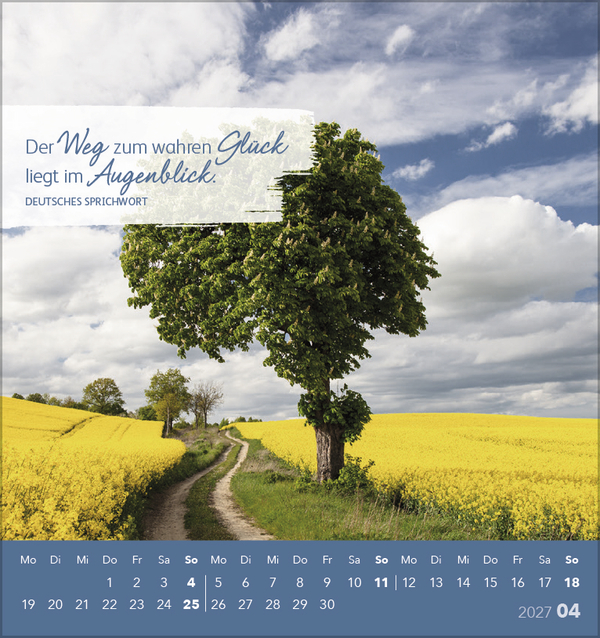 Weitere Ansicht: Genieße jeden Augenblick 2027