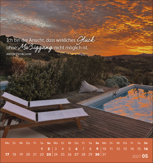 Weitere Ansicht: Genieße jeden Augenblick 2027