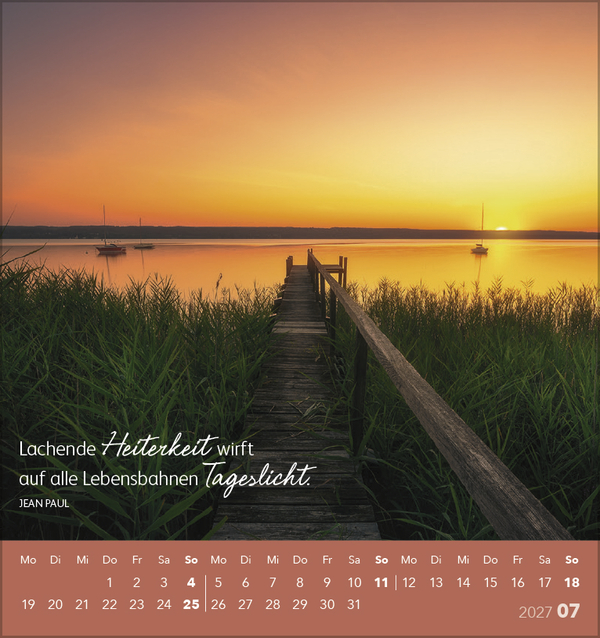 Weitere Ansicht: Genieße jeden Augenblick 2027