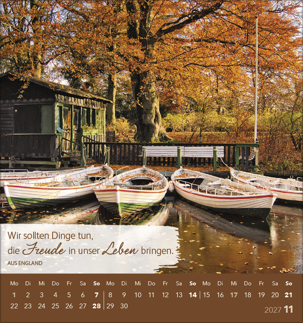 Weitere Ansicht: Genieße jeden Augenblick 2027