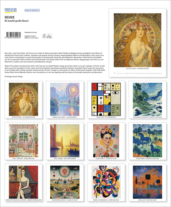 Weitere Ansicht: REMIX - KI mischt große Kunst 2027