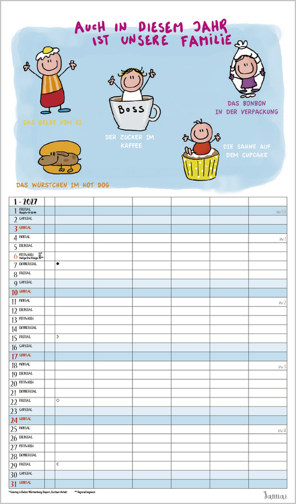 Weitere Ansicht: Unsere Familie ist die beste! 2027