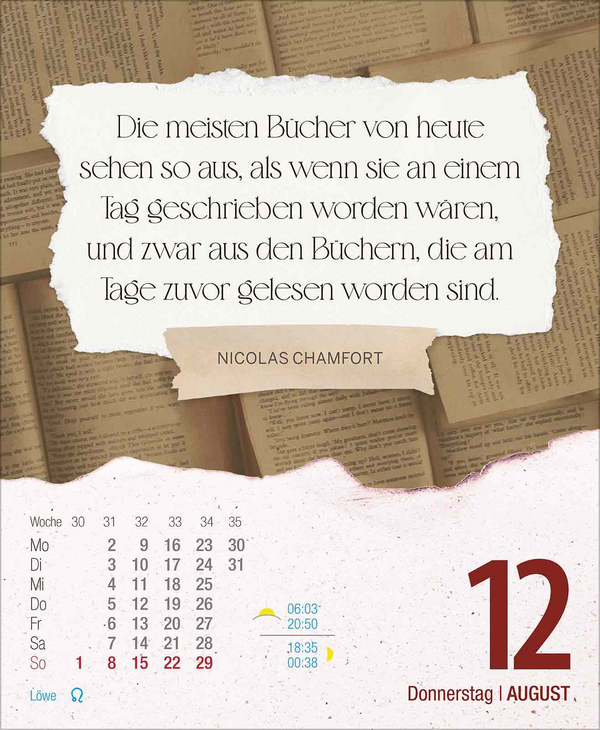 Weitere Ansicht: Literaturkalender 2027