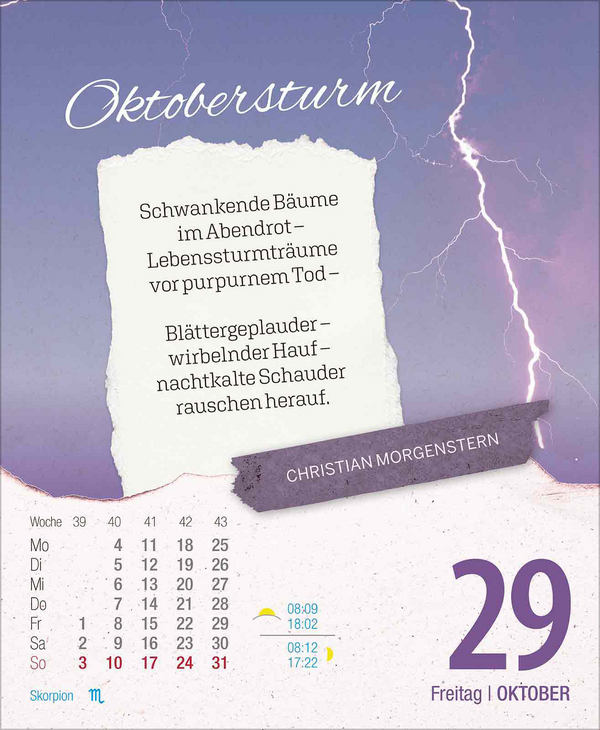 Weitere Ansicht: Literaturkalender 2027