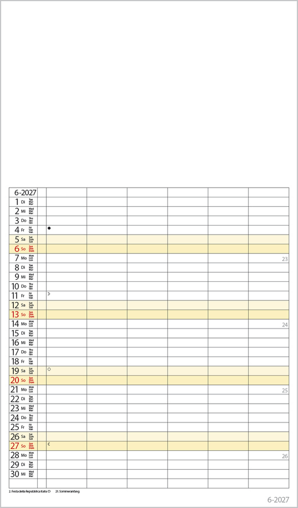 Weitere Ansicht: Foto-Malen-Basteln Familienplaner XL 2027