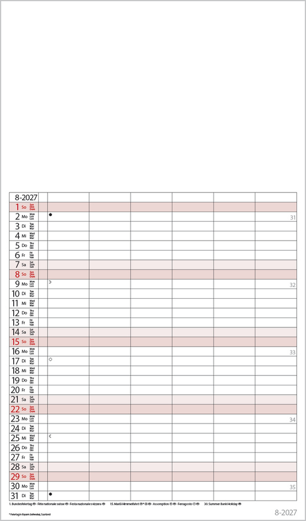 Weitere Ansicht: Foto-Malen-Basteln Familienplaner XL 2027