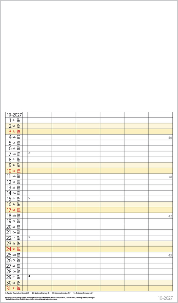 Weitere Ansicht: Foto-Malen-Basteln Familienplaner XL 2027
