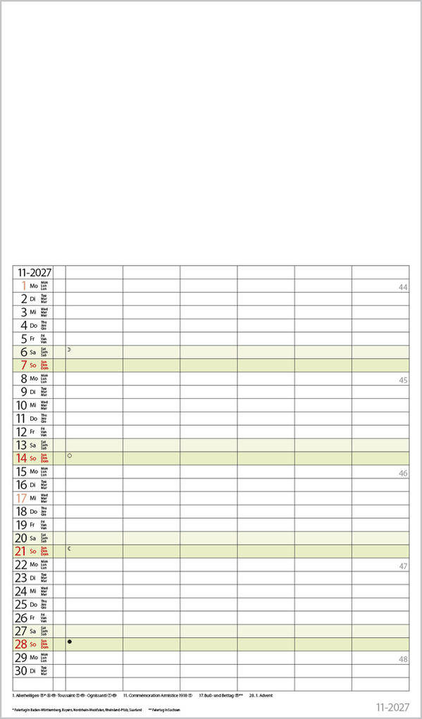 Weitere Ansicht: Foto-Malen-Basteln Familienplaner XL 2027