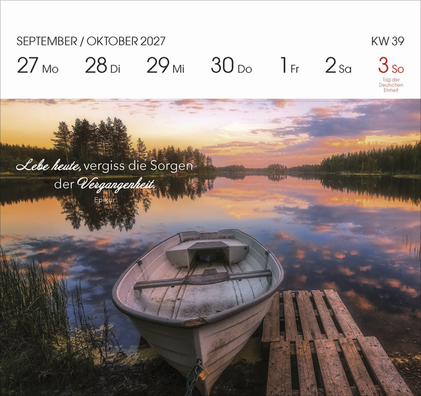 Weitere Ansicht: Genieße jeden Augenblick 2027