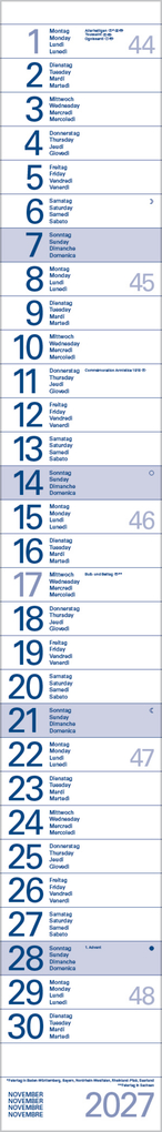 Weitere Ansicht: Streifentimer 2027
