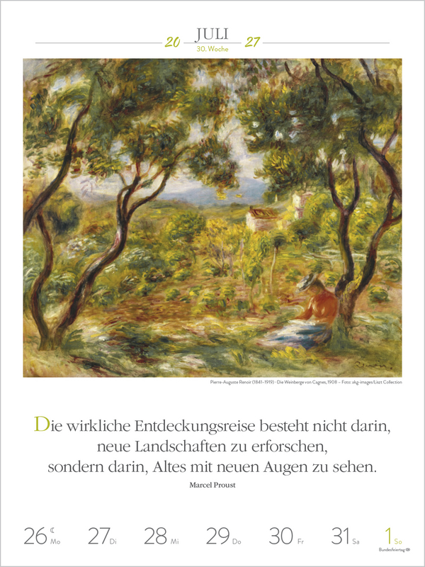 Weitere Ansicht: Literaturkalender Frauen lieben Lesen 2027