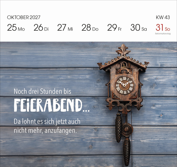 Weitere Ansicht: Kleine Auszeit 2027