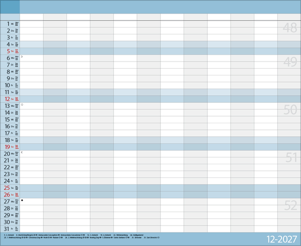 Weitere Ansicht: Teamplaner 2027