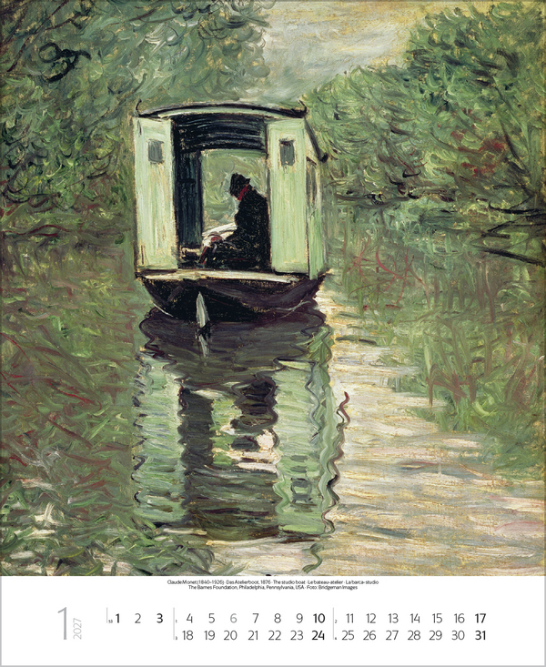 Weitere Ansicht: Claude Monet 2027 | Claude Monet