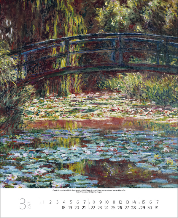 Weitere Ansicht: Claude Monet 2027 | Claude Monet