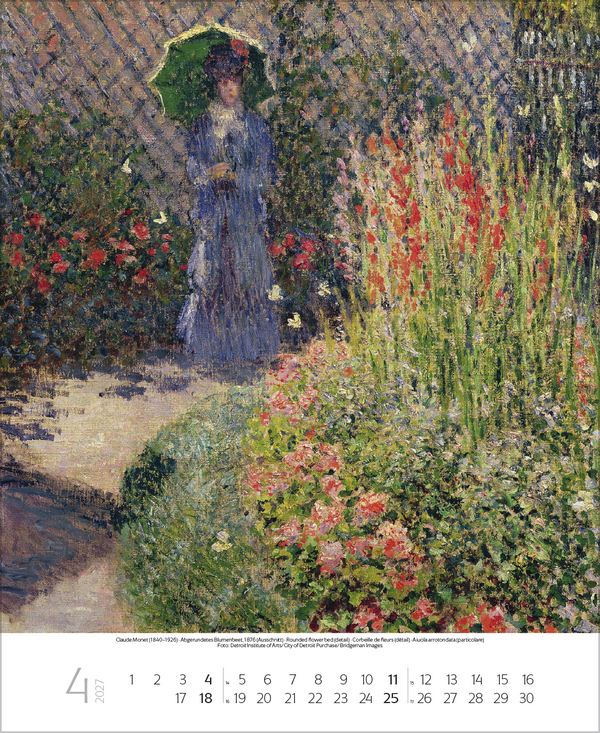 Weitere Ansicht: Claude Monet 2027 | Claude Monet