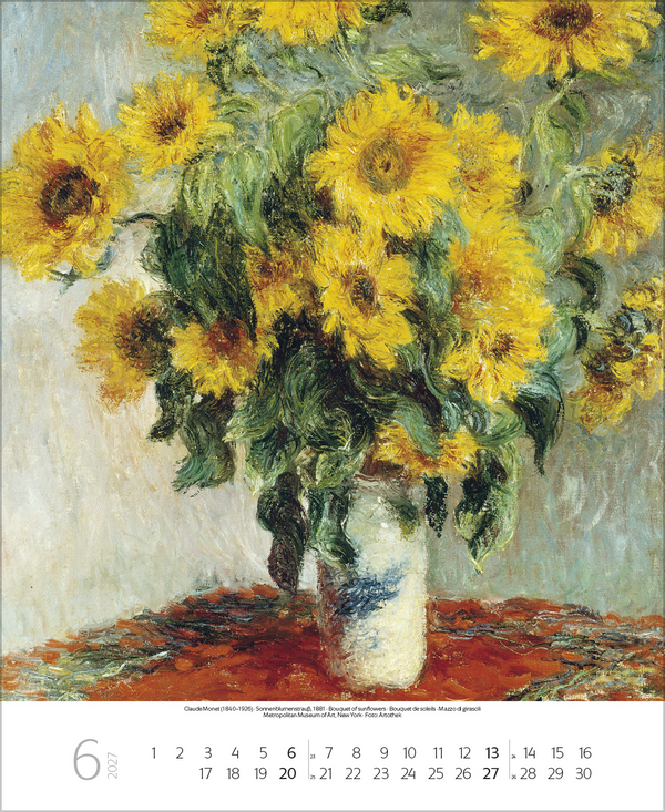 Weitere Ansicht: Claude Monet 2027 | Claude Monet