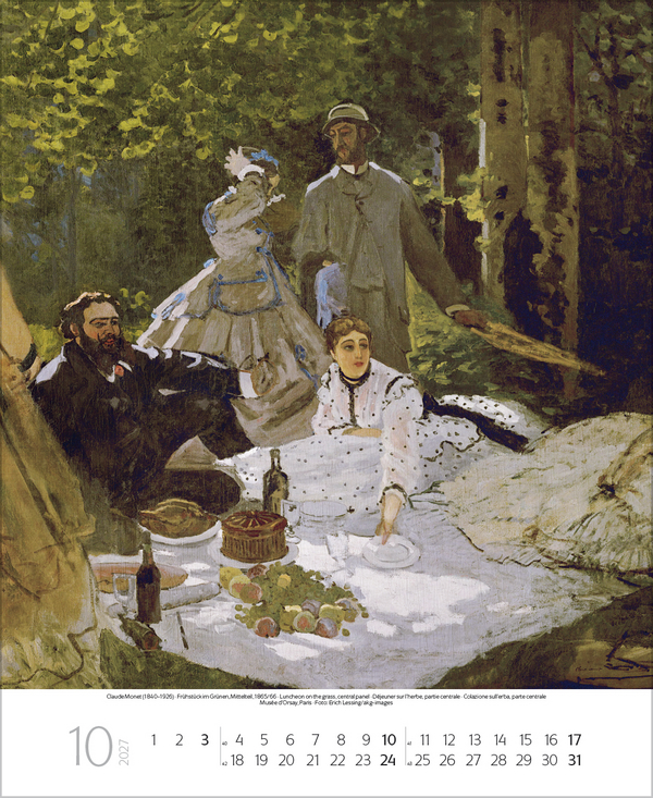 Weitere Ansicht: Claude Monet 2027 | Claude Monet