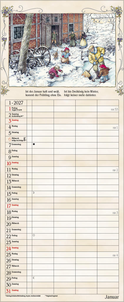 Weitere Ansicht: Bauernkalender 2027
