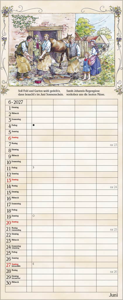 Weitere Ansicht: Bauernkalender 2027