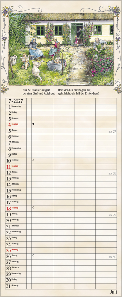 Weitere Ansicht: Bauernkalender 2027