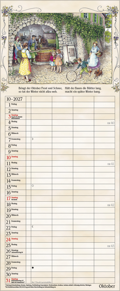 Weitere Ansicht: Bauernkalender 2027