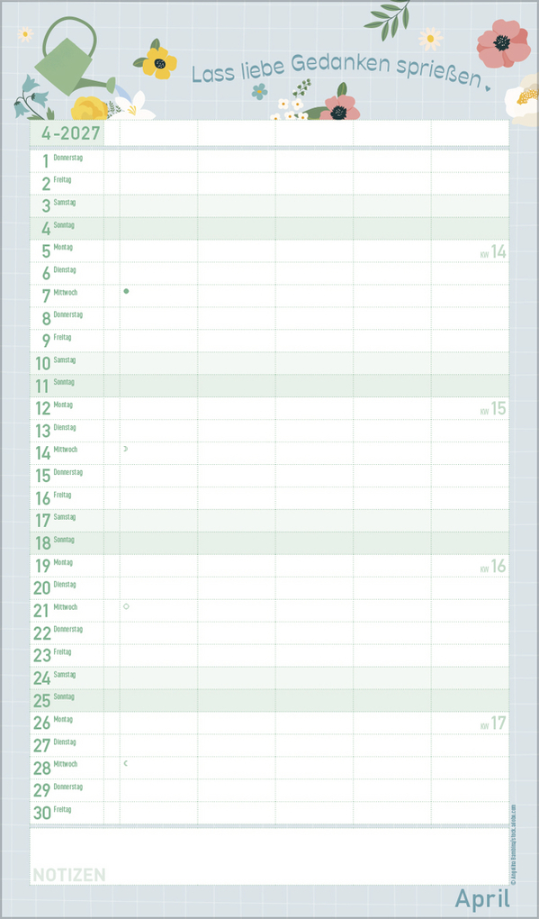 Weitere Ansicht: Glücksmomente 2027