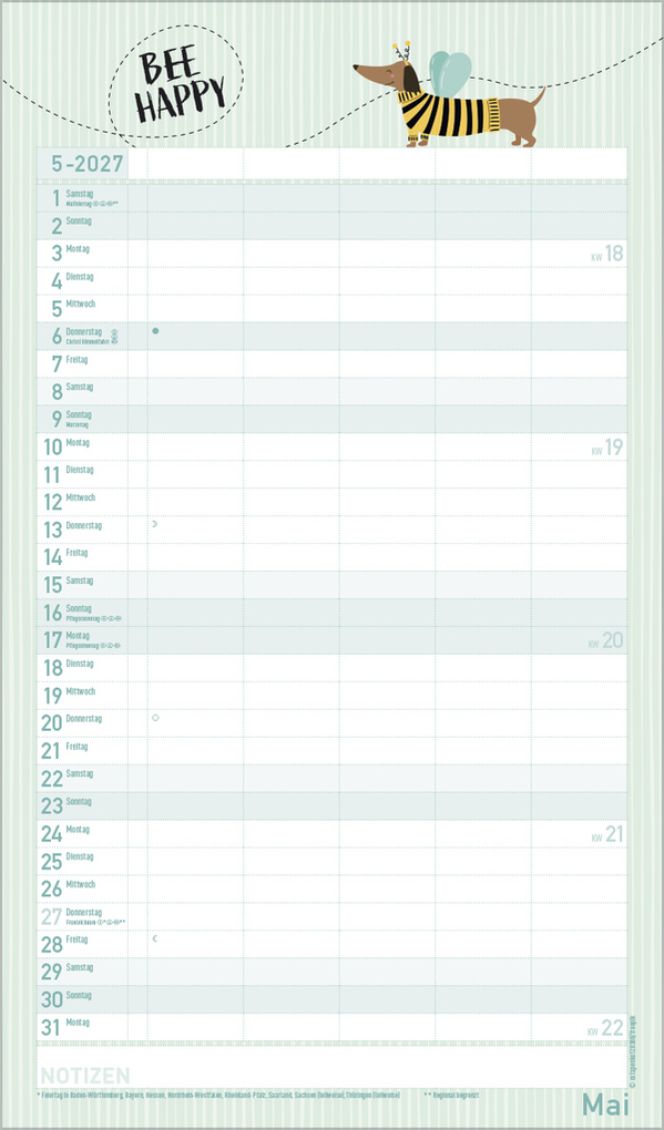 Weitere Ansicht: Glücksmomente 2027