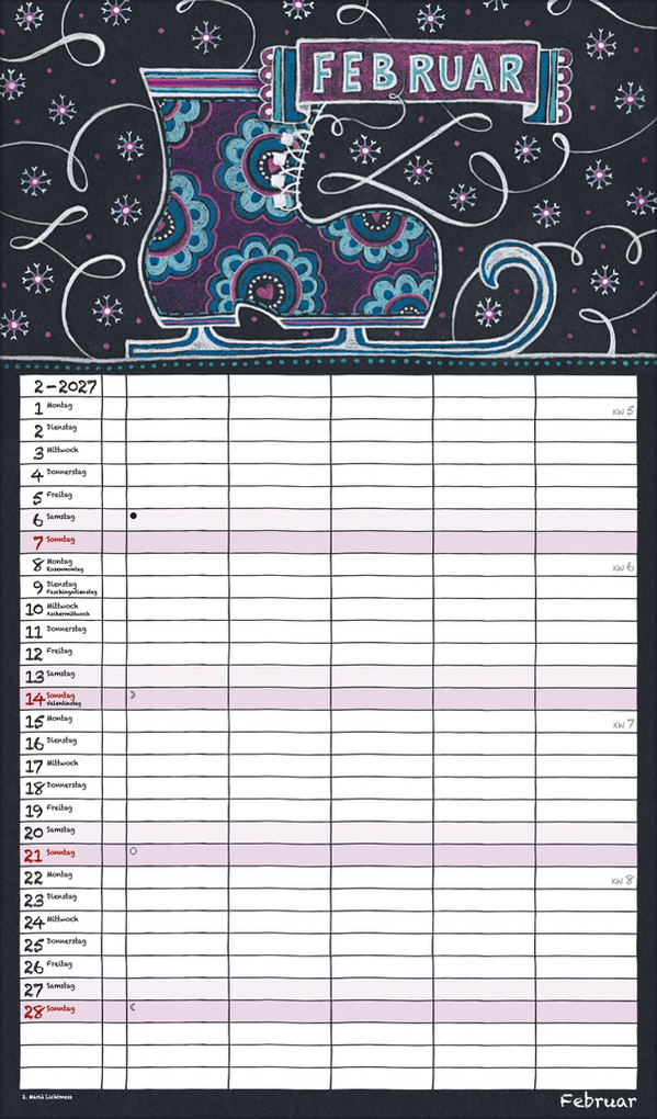 Weitere Ansicht: Lovely Chalk Timer 2027