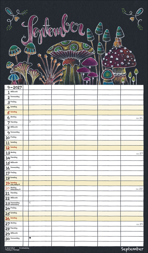 Weitere Ansicht: Lovely Chalk Timer 2027