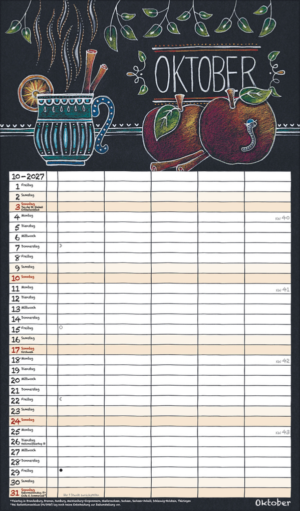 Weitere Ansicht: Lovely Chalk Timer 2027