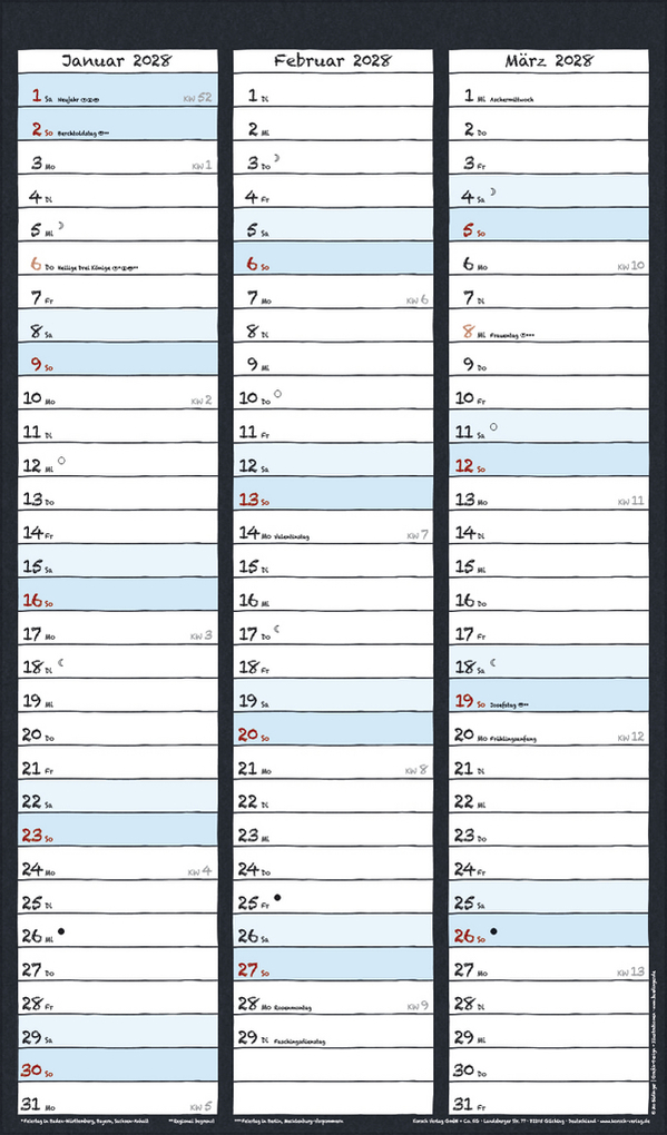 Weitere Ansicht: Lovely Chalk Timer 2027