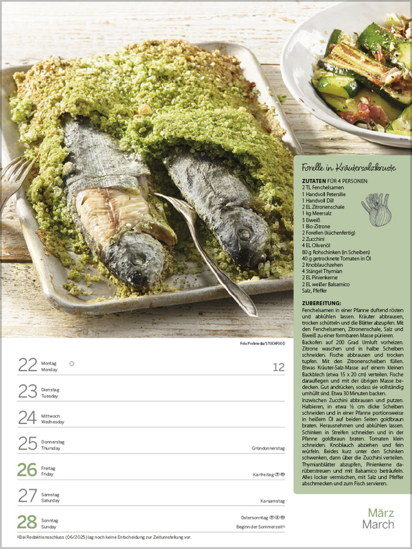 Weitere Ansicht: Saisonale und regionale Genussrezepte 2027