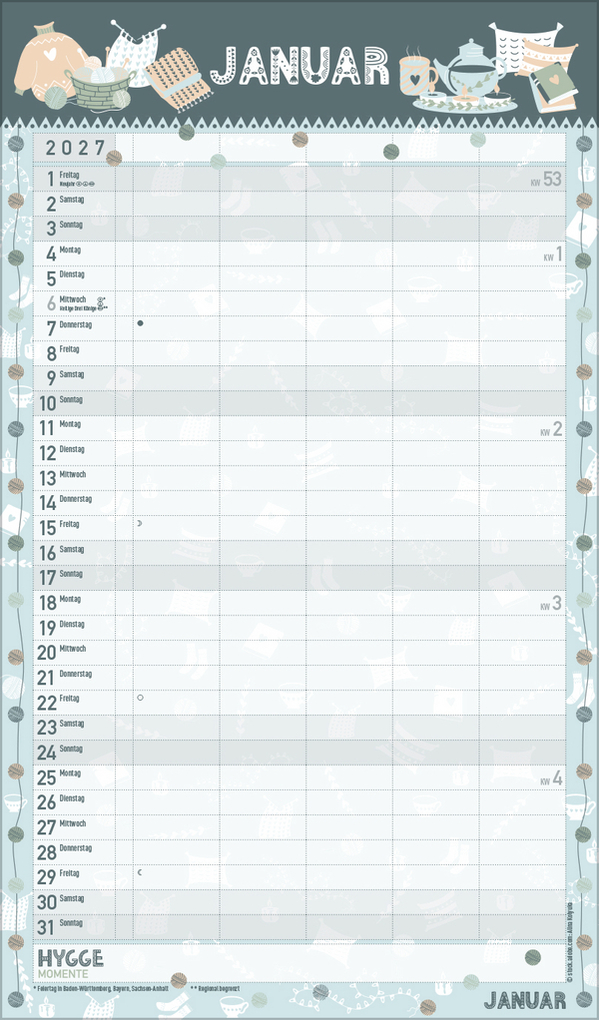 Weitere Ansicht: Hygge Planer 2027